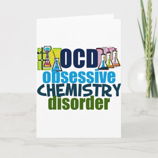 Grappige Chemie Kaart (Voorkant)
