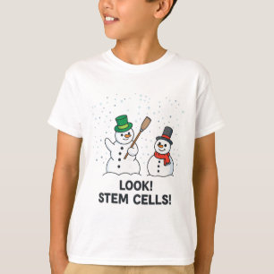 Grappige Chemie Kerstmis Wetenschap Leraar Uitzich T-shirt
