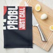 Grappige chemie leraar mol probleem theedoek (Quarter Fold)