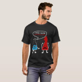 Grappige Chemie Nerd Overreactie Chemist Geek SCI T-shirt (Voorkant volledig)