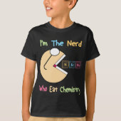 Grappige Chemie Periodieke Tabel van Element Nerdy T-shirt (Voorkant)