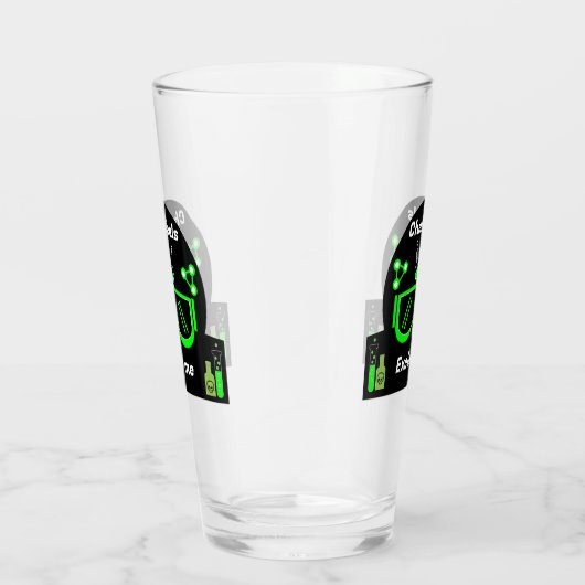 Grappige chemische ingenieur geschenken glas (Rechts)