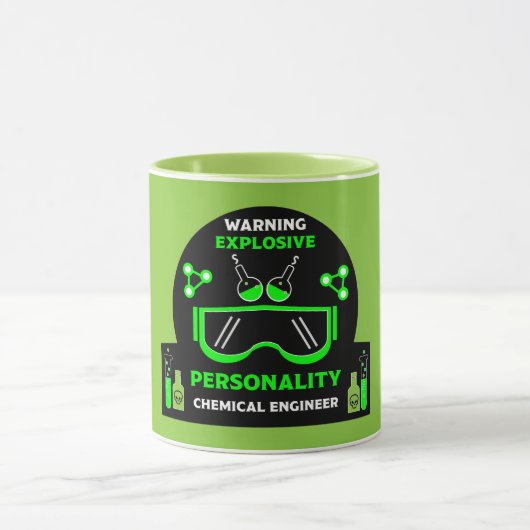 Grappige chemische ingenieur geschenken mok (Midden)