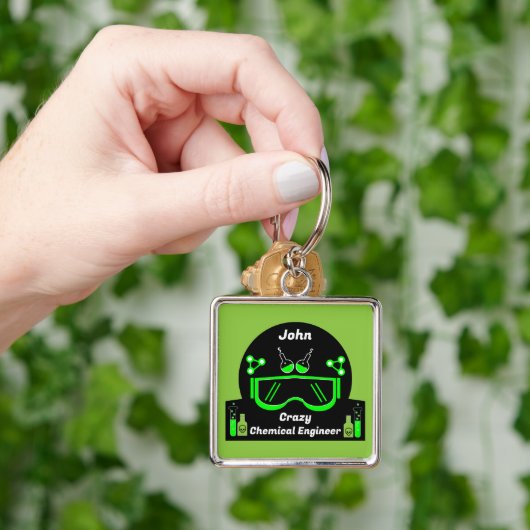 Grappige chemische ingenieur geschenken sleutelhanger (Hand)