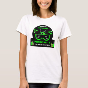 Grappige chemische ingenieur geschenken t-shirt