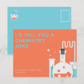 Grappige Chemische Punt Briefkaart (Voorkant / Achterkant)