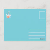 Grappige Chemische Punt Briefkaart (Achterkant)