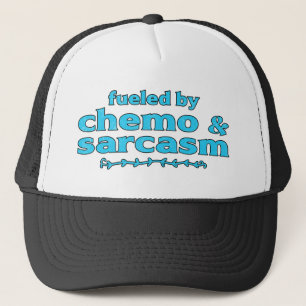 Grappige chemotherapie kankeroverwinnaar, overleve trucker pet