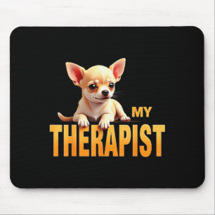 Grappige Chi Chichi Puppy Mijn Therast Chihuahua H Muismat