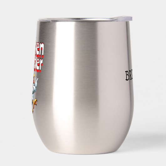 Grappige Chicken Hoarder gepersonaliseerd (Links)