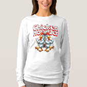Grappige Chicken Hoarder T-shirt (Voorkant)