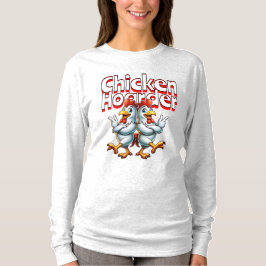 Grappige Chicken Hoarder T-shirt