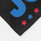 Grappige Chicken Jockey Trump Meme Fleece Deken (Hoek)