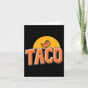 Grappige Chicken Meme Trendy Taco Trump Altijd Kip Kaart