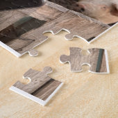 Grappige Chihuahua Boerderij Hond Legpuzzel (Zijkant)