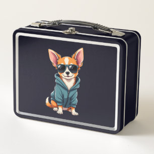 Grappige Chihuahua-hond gemakkelijk afgeleid door