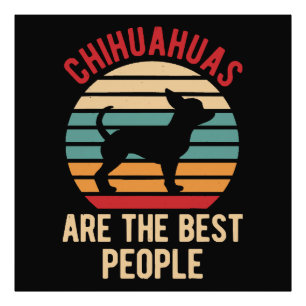 Grappige Chihuahua Honden Cadeau Foto Afdruk