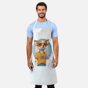 Grappige Chihuahua keukenhanddoek – Cool Hondenlie Schort