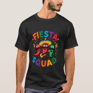 Grappige Chili Pepers feest Team Cinco de Mayo Mex T-shirt