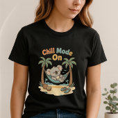 Grappige Chill Mode T-shirt; Cute Koala Hangmat St T-shirt