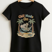 Grappige Chill Mode T-shirt; Cute Koala Hangmat St T-shirt