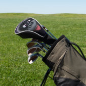 Grappige chimpansee cartoon golfheadcover (Insitu)