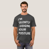 Grappige Chiropractor citaat Chiropractie zin T-shirt (Voorkant volledig)