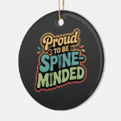 Grappige Chiropractor Gift Spine Gezondheid Quote Keramisch Ornament (Links)