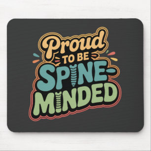 Grappige Chiropractor Gift Spine Gezondheid Quote Muismat