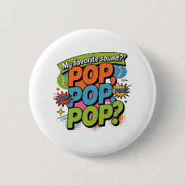 Grappige Chiropractor Pop Geluid Cadeau Ronde Button 5,7 Cm
