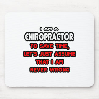 Grappige Chiropractor T-shirts en geschenken Muismat