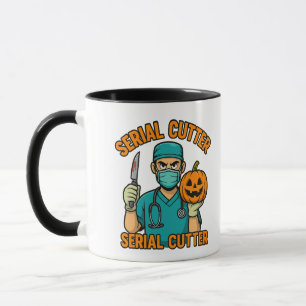 Grappige chirurg Halloween Mok
