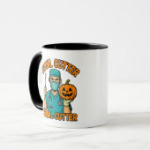 Grappige chirurg Halloween Mok (Voorkant links)