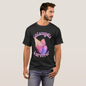Grappige Chlamydia Survivor Graphic Meme T-shirt (Voorkant volledig)