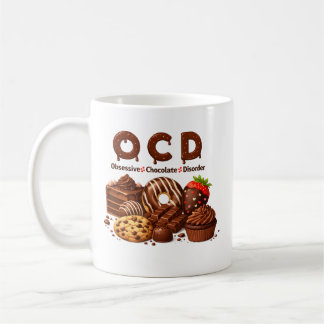 Grappige Chocoholic-koffiekop voor Chocolade Liefh Koffiemok
