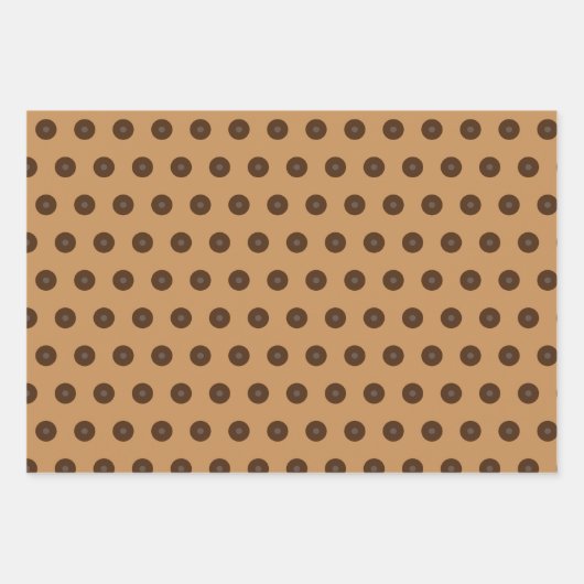 GRAPPIGE Chocoholics Named Chocolate Treats Labels Inpakpapier Vel (Voorkant 3)