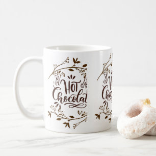 Grappige chocolade koffiemok