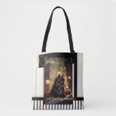 Grappige Chocolate Eekhoorn Tote Bag (Voorkant)