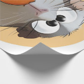 Grappige Chouchou De Cavia Gift Liefhebbers Cadeaupapier (Hoek)