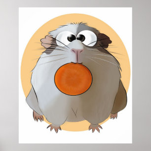Grappige Chouchou De Cavia Gift Liefhebbers Poster