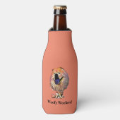 Grappige Chow Hond Bottle Cooler (Fles Voorkant)