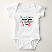 grappige Christelijke design Romper (Voorkant)