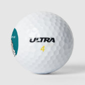 Grappige Christelijke Humor Golfballen (Logo)