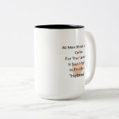 Grappige Christelijke koffie Mok (Voorkant rechts)