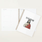 Grappige Christelijke Vader Citaat Vintage Planner (Display)