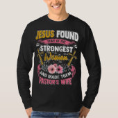 Grappige Christelijke Waardering Pastor's Vrouw Gi T-shirt (Voorkant)