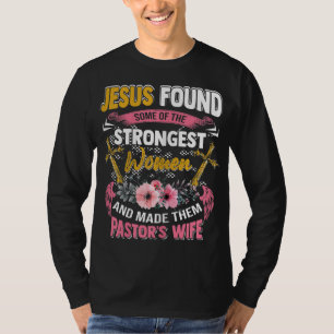Grappige Christelijke Waardering Pastor's Vrouw Gi T-shirt