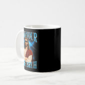 Grappige christen lees je bijbel broer koffiemok (Voorkant links)