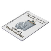 Grappige chronische ziekte cadeau, chronische ziek notitieboek (Linkerzijde)