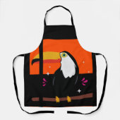 Grappige Chunky Toucan Bird Schort (Voorkant)